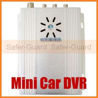 Mini 2CH Video Audio D1/VGA Vechicle DVR Car DVR SD  