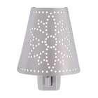   GE 51386 Metal Shade With Flower Design Incandescent Night Light