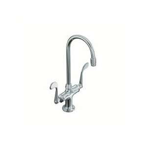   Kohler K 8762 Essex 2 Handle Sink Faucet, Stainless