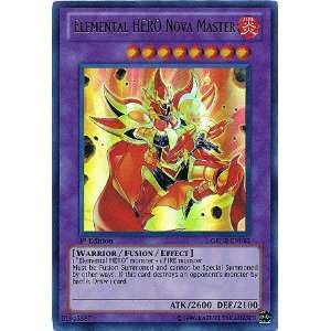   Card Elemental HERO Nova Master GENF EN093 Ultra Rare Toys & Games