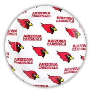   Arizona Cardinals Reusable 10 Inch Plastic Plates