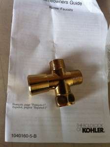   9662 PB Persona 2 Way Shower Arm Diverter in Polished Brass  