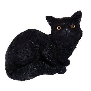 Michael Carr 80003B Cat Sitting Up, Black Michael Carr Cat Statue