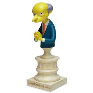    The Simpsons Polystone Bust C. Montgomery Burns Toys & Games