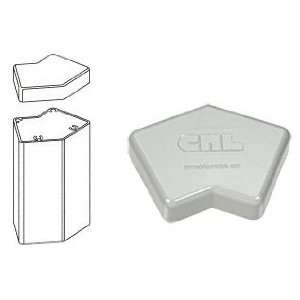  CRL Agate Gray 135 Degree 100 Series Post Cap by CR 