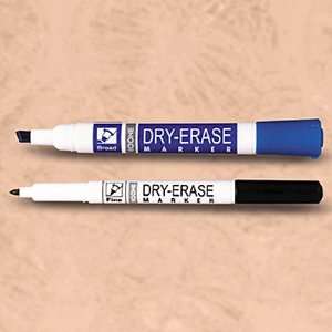  Low Odor Dry Erase Marker   DryGuard Ink, Fine Tip, Black 