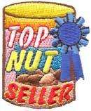 Girl TOP NUT SELLER CAN Fun Patches Crests Badges SCOUTS GUIDES 