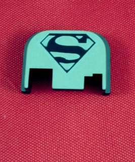   FIT GLOCK COVER PLATE REVERSE LASERING SUPERMAN 23 33 FITS ALL MODELS