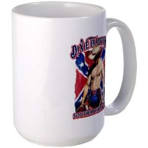 Large Mug Coffee Drink Cup Dixie Traditions Southern Six Pack On Rebel 