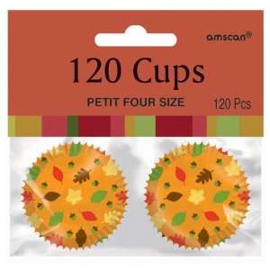 Lets Party By Amscan Fall Mini Cupcake Cups Everything 