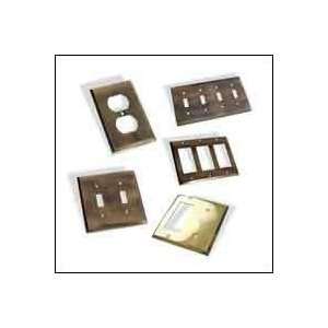  Colonial Bronze 6008 Square Bevel Switchplates