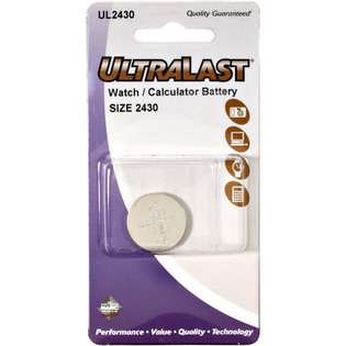 Ultralast Watch/Electronic Lithium Button Cell Battery Retail Pack 