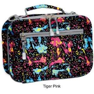  Cody Lunch Bag with Shoulder Strap Color Tiger Pink 