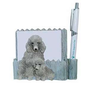  Standard Poodle Magnetic Noteholder 