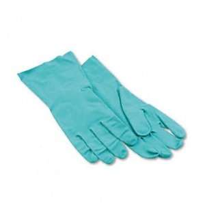  Galaxy® Nitrile Flock Lined Gloves GLOVES,FLCKLND,LG,GN 