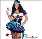 Mystic Gypsy Pirate Wench Medieval Fancy Dress Costume   Sz Small / XL
