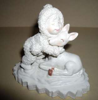 Avery Snow Child Fawn Deer Winter Sm Figurine 1993 NIB  