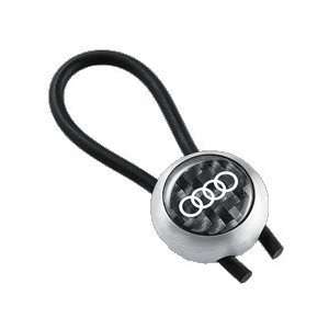  Audi Carbon Fiber Key Tag (key chain) Automotive