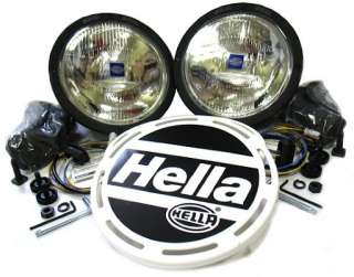 HELLA RALLYE 4000 LUMINATOR METAL FF DRIVING LAMPS  