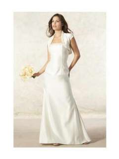 JESSICA McCLINTOCK Beige Wedding Dress Gown NWT Size 8  