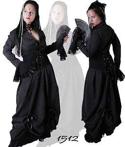 Vampire Vintage Cocktail Long Dress Gothic Victorian Prom 2 Sizes 