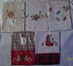 NICE CHRISTMAS APRONS AND A THANKSGIVING ONE TO  