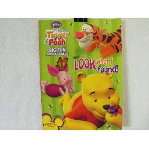 My Friends Tigger & Pooh Big Fun Book to Color 96 Pg ~ Look what i 