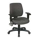 Office Star Work Smart Mid Back Dual Function Ergonomic Chair with 