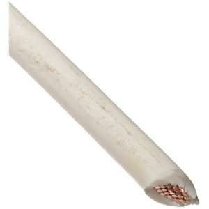UL1015 Commercial Copper Wire, Bright, White, 18 AWG, 0.040 Diameter 