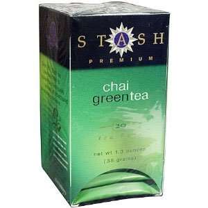 Stash Tea   Chai Tea   Green, 6 Units / 18 bag  Grocery 