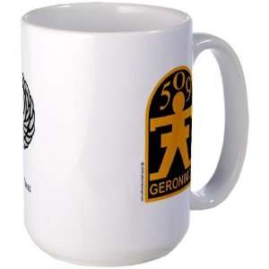 509th PIR with Jump Wings Military Large Mug by   