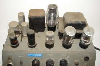 Vintage RCA Tube Amplifier MI 12222 B 6L6  