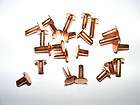 Tubular rivets copper steel truss head 20pk 1/4 to 1/2 lengths #125109 