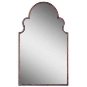 Uttermost 40.8 Inch Brayden Arch Wall Mounted Mirror Lightly Textured 