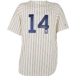   Banks Autographed Jersey  Details Chicago Cubs, 1969 Style Throwback