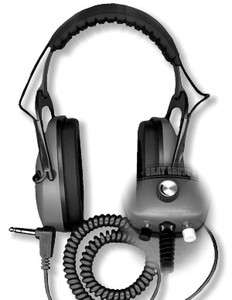 Detector Pro ULTIMATE Gray Ghost Headphones for Metal Detectors  