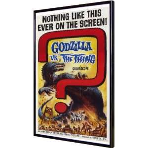  Godzilla vs The Thing 11x17 Framed Poster