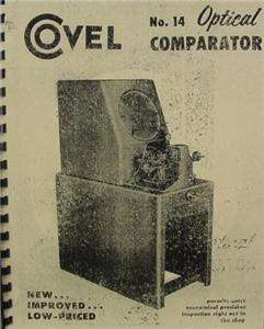 Covel No. 14 Optical Comparator Manual  