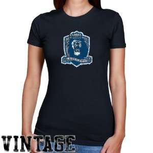  NCAA Old Dominion Monarchs Ladies Navy Blue Distressed 
