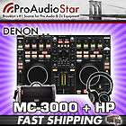 Denon MC3000 MC 3000 + Mono Carry Bag + DJ Headphones PROAUDIOSTAR