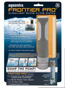 McNett Frontier Pro Ultralight Water Filter System  