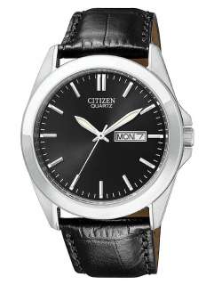 wedding bands citizen bf0580 06e men s black strap quartz watch with 
