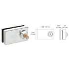 Laurence CRL Deluxe Patch Lock for 1/2 Glass
