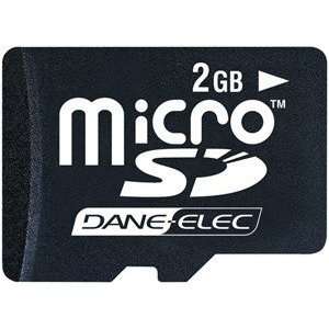  Dane Elec 2GB Micro SD Memory Card Electronics