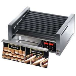  Star Hot Dog Grill, roller type, chrome plated rollers 