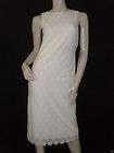   Maternity NWT XS P Ivory Off White Lace Spring Stretch Long Dress