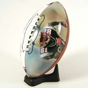  Team Beans New England Patriots Randy Moss Player Image Ball 