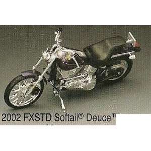  Harley Davidson Motorcycle 2002 FXSTD Softail Deuce 118 