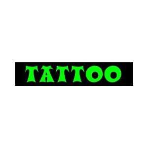  Tattoo Simulated Neon Sign 8 x 39