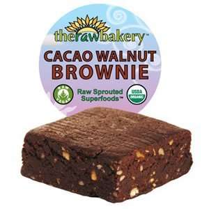 The Raw Bakery Cacao Walnut Brownie Grocery & Gourmet Food